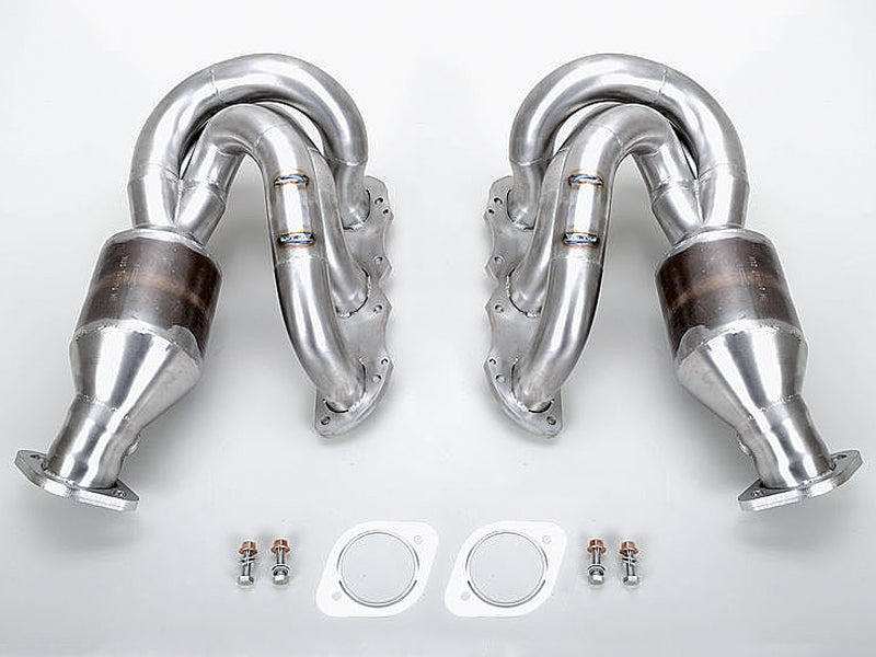 Sport Headers M&M Edition with 200 cell HD Sport Catalytics 981 GT4 Spyder
